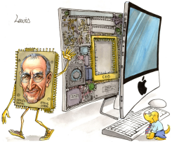 STEVE JOBLESS by Peter Lewis