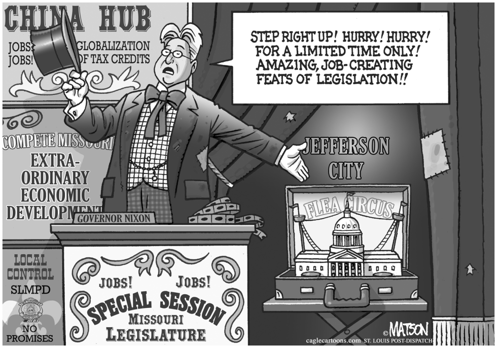 Local MO-Governor Nixon Calls Legislature Into Special Session