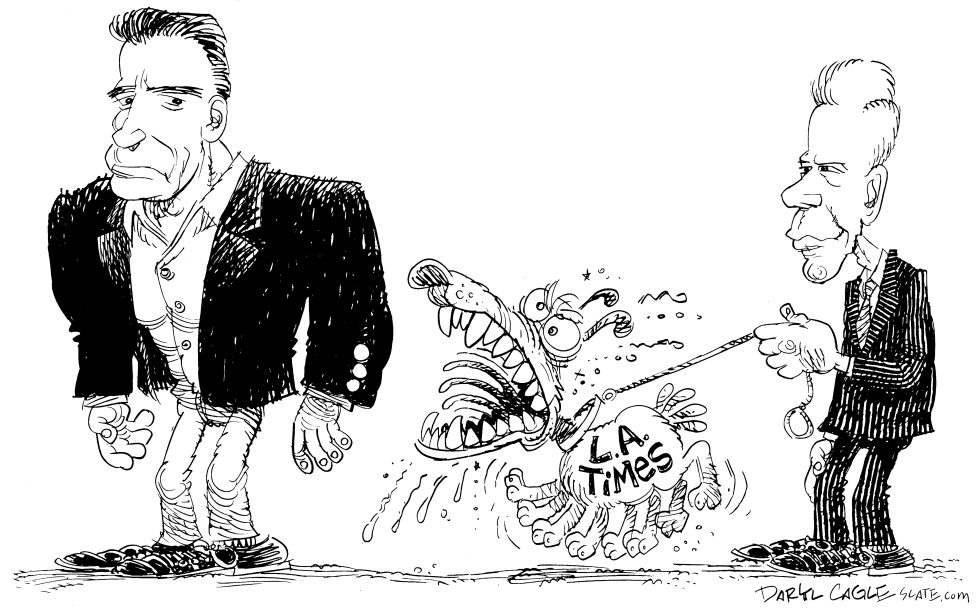  LOS ANGELES TIMES Y SCHWARZENEGGER by Daryl Cagle