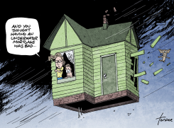 HURRICANE HOME by Rob Tornoe