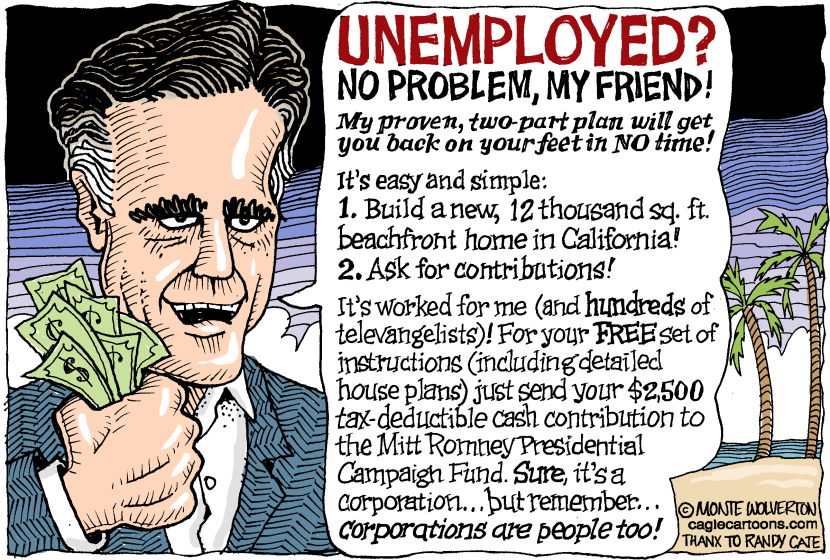 Romney Unemployment Solution COLOR