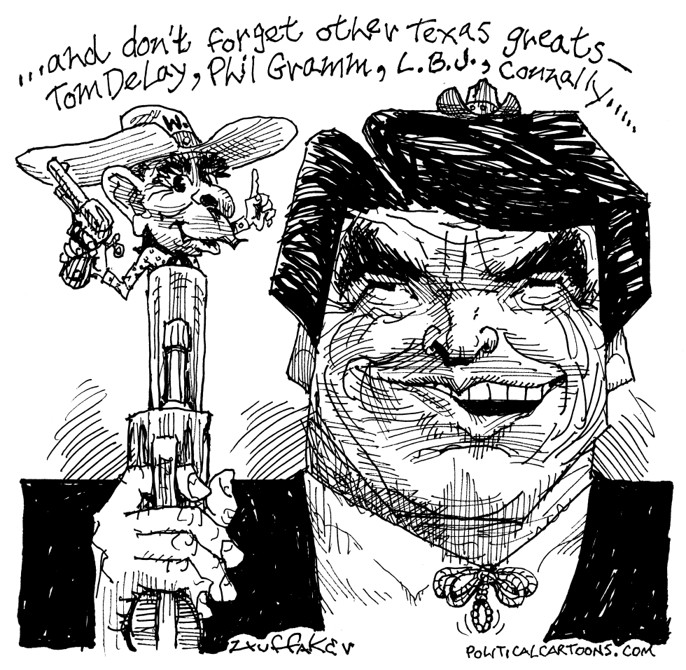 Rick Perry bw