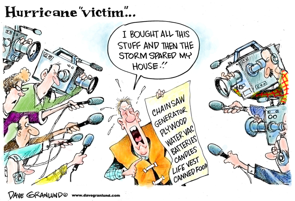 Hurricane victim