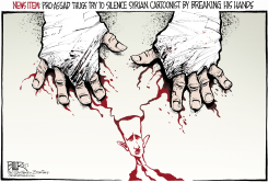 DRAWING ASSAD  by Nate Beeler