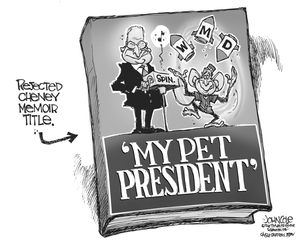 Cheney memoir BW