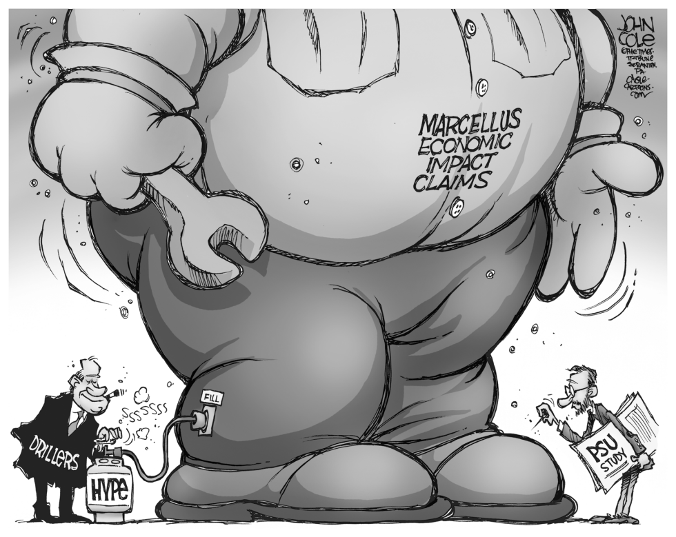 LOCAL PA -- Marcellus economic impact BW
