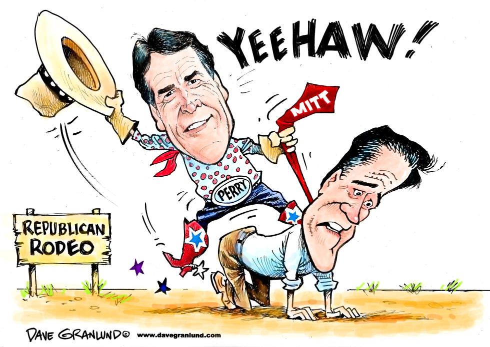 Rick Perry vs Mitt Romney