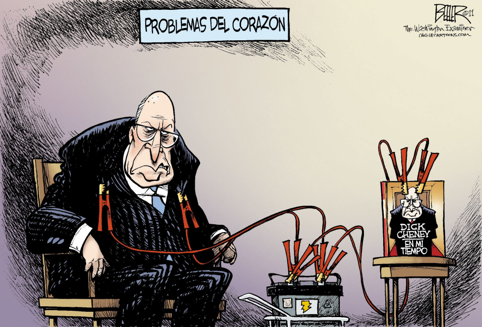  LA MEMORIA DE CHENEY  by Nate Beeler