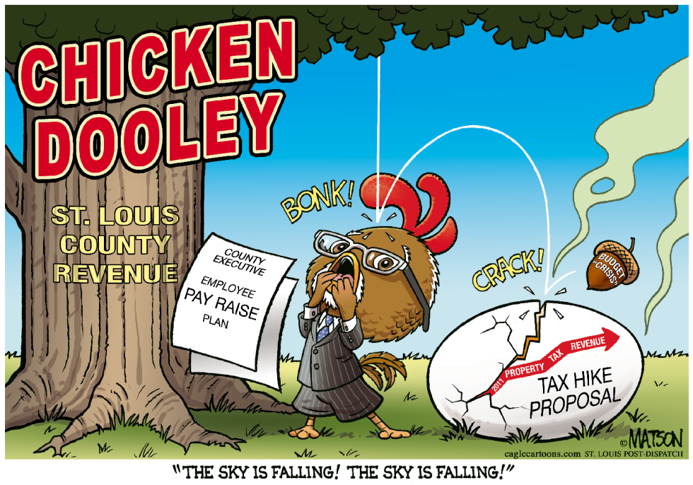 Local MO- St. Louis County Executive Exaggerates Budget Shortfall-COLOR