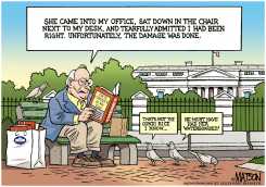 DICK CHENEY BOOK READING by R.J. Matson
