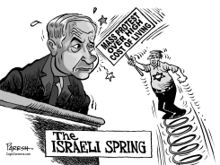 ISRAELI SPRING by Paresh Nath