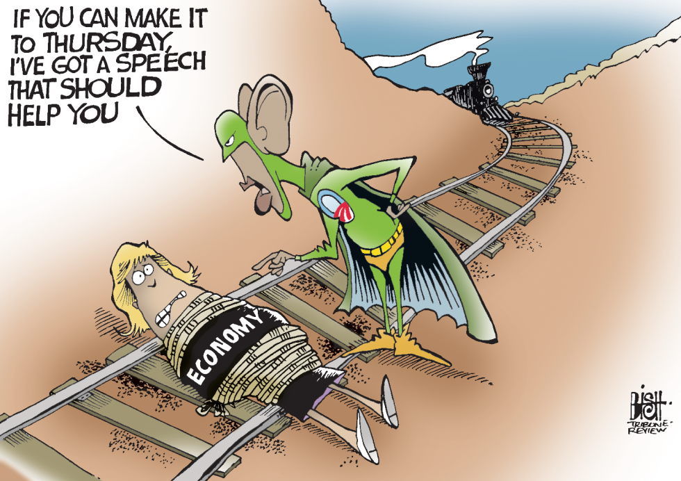 OBAMA TO THE RESCUE, COLOR