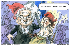 LE TRIOMPHE DE DSK -  by Taylor Jones