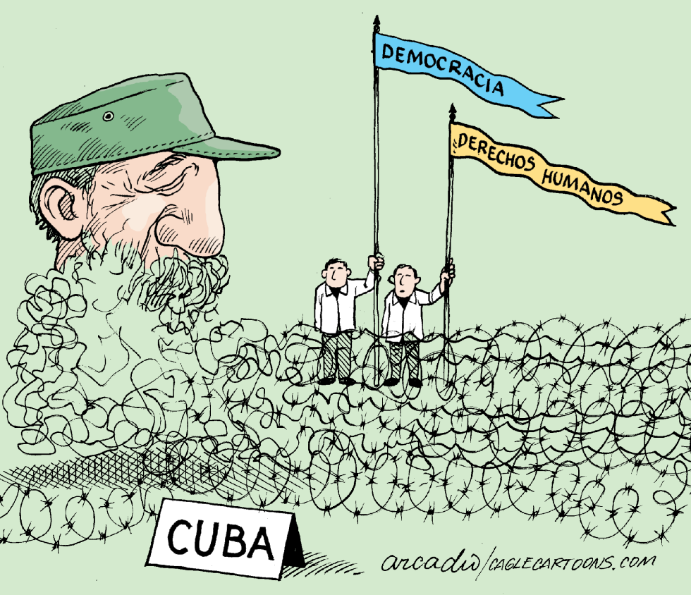 Fidel Cuba Cartoons