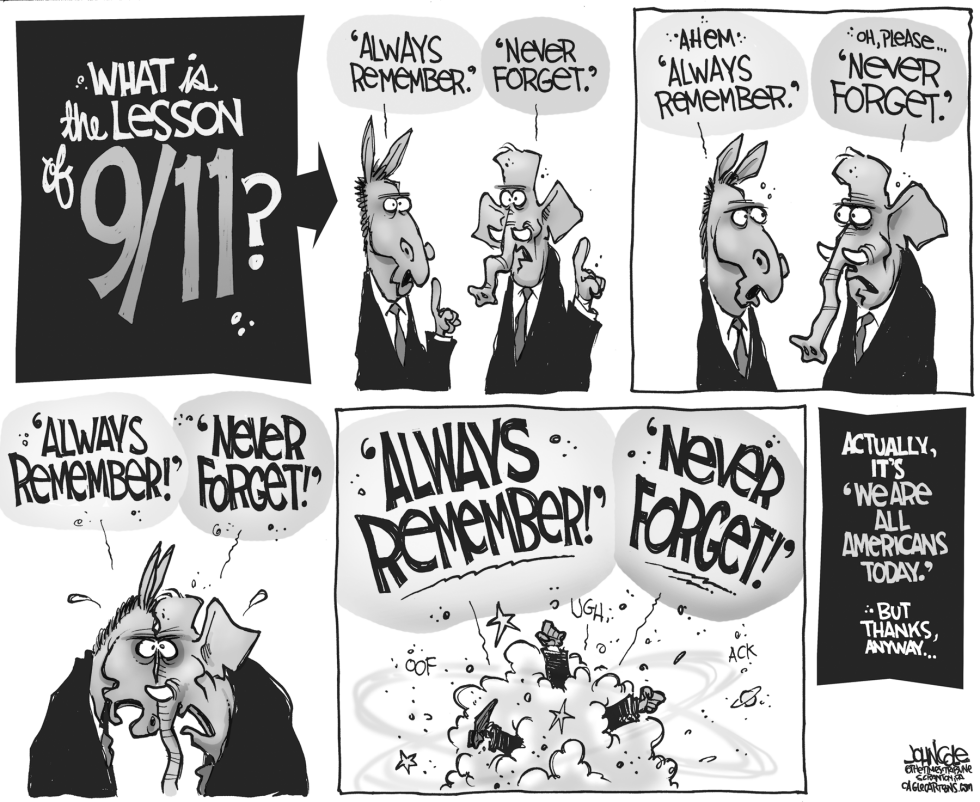 Lesson of 9-11 BW