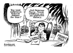 RICK PERRY ON GLOBAL WARMING by Jimmy Margulies