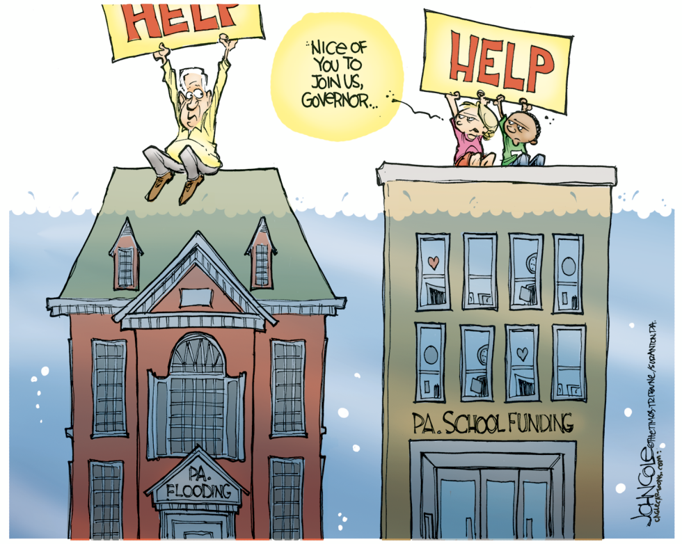 LOCAL PA -- Flooding and funding COLOR