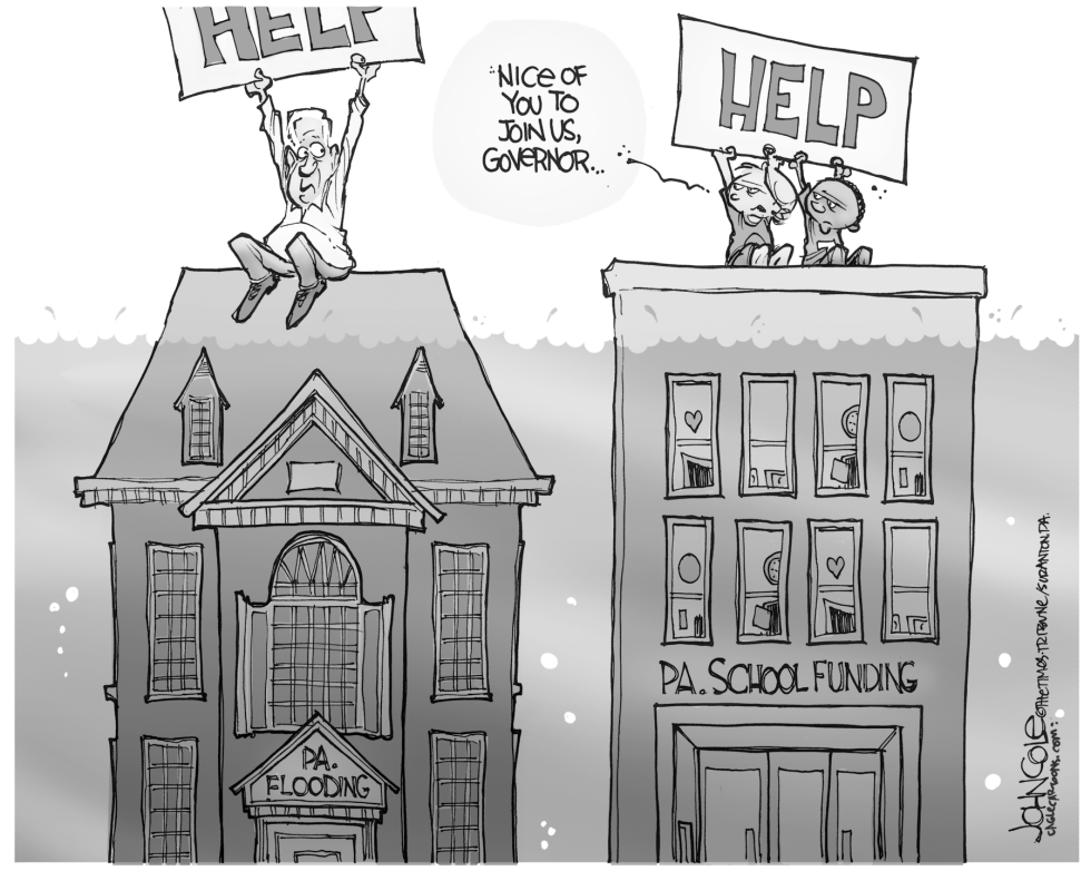 LOCAL PA -- Flooding and funding BW