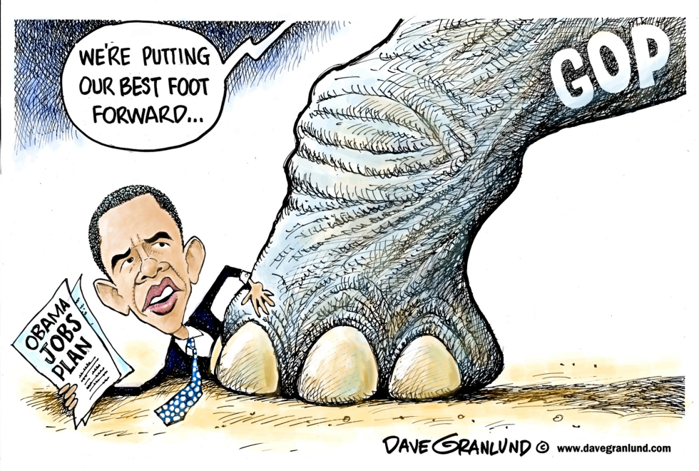 Obama jobs plan and GOP