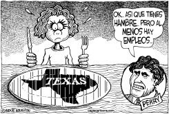 HAMBRE EN TEXAS by Monte Wolverton