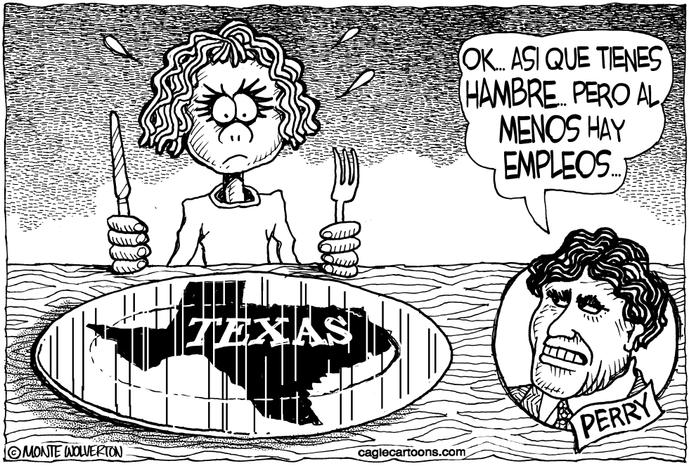  HAMBRE EN TEXAS by Wolverton