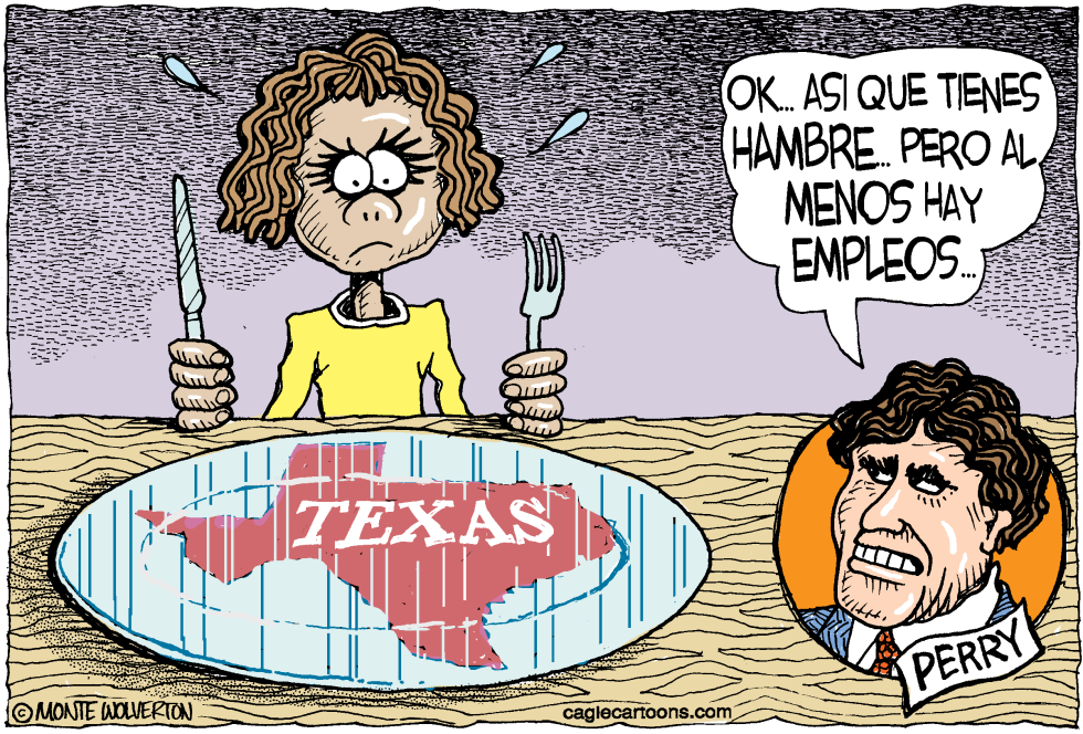 Hambre en Texas / COLOR