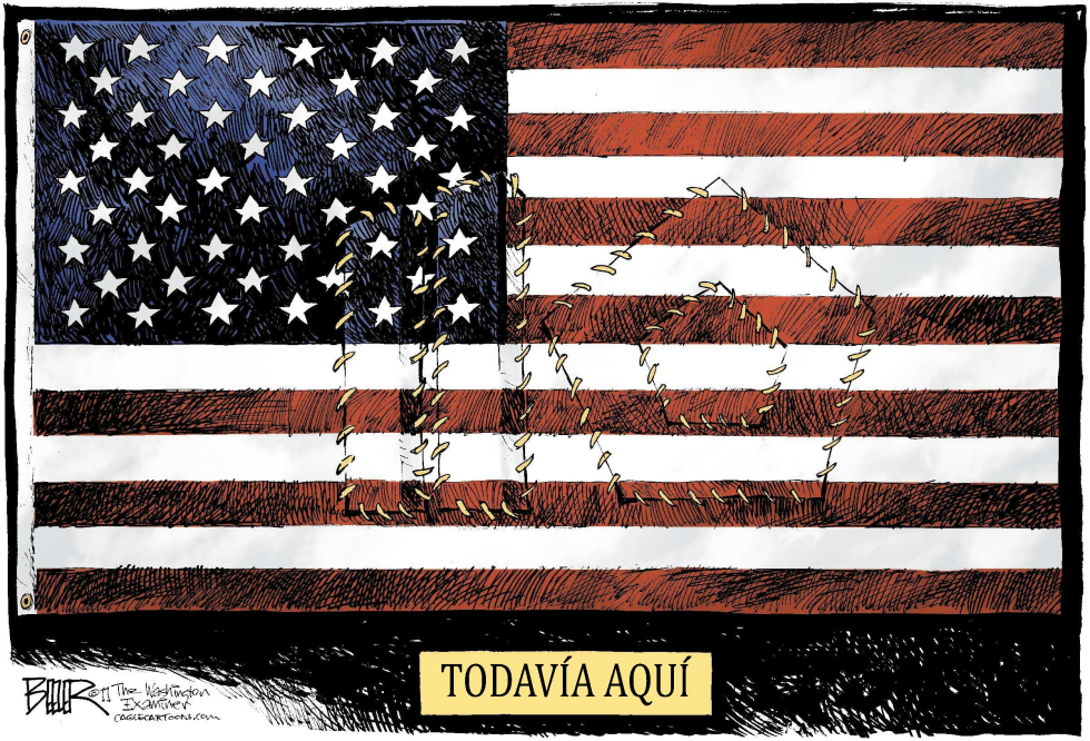  DIEZ AñOS DESPUES 9/11  by Nate Beeler