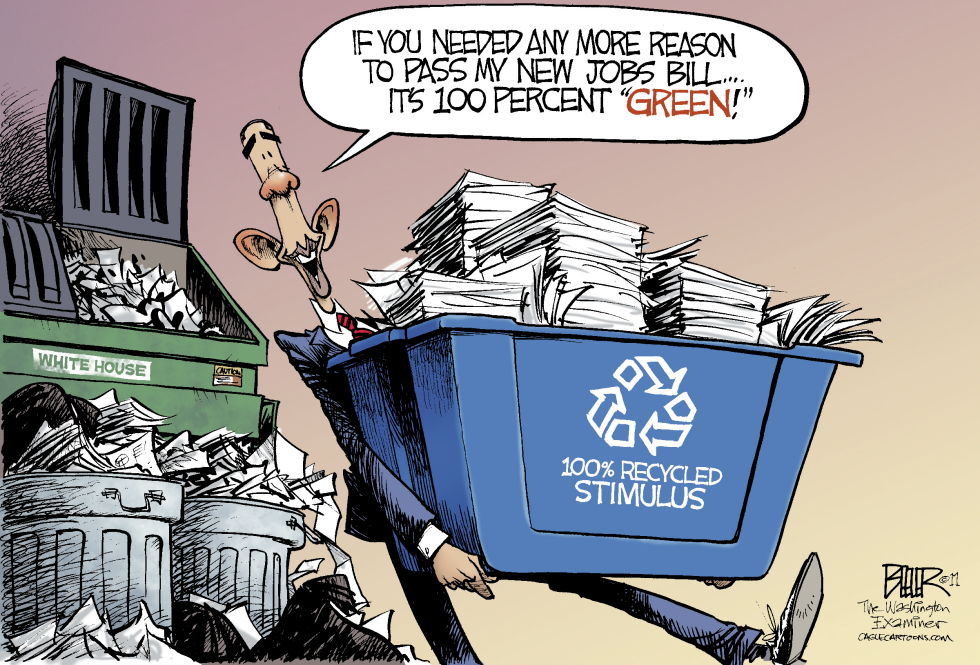  GREEN JOBS by Nate Beeler