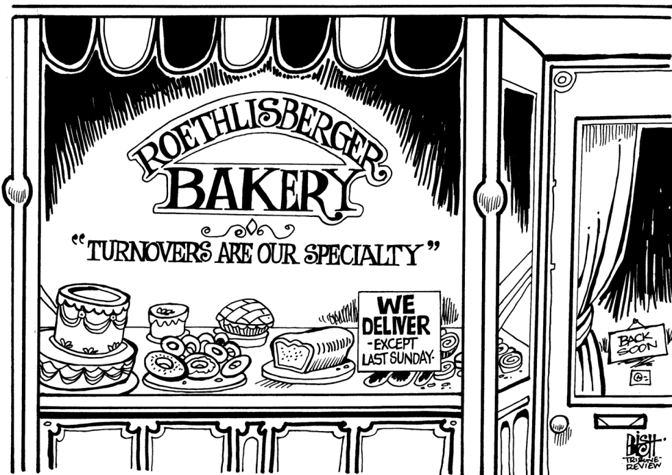 STEELERS TURNOVERS, B/W
