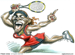 SERENA WILLIAMS -  by Taylor Jones