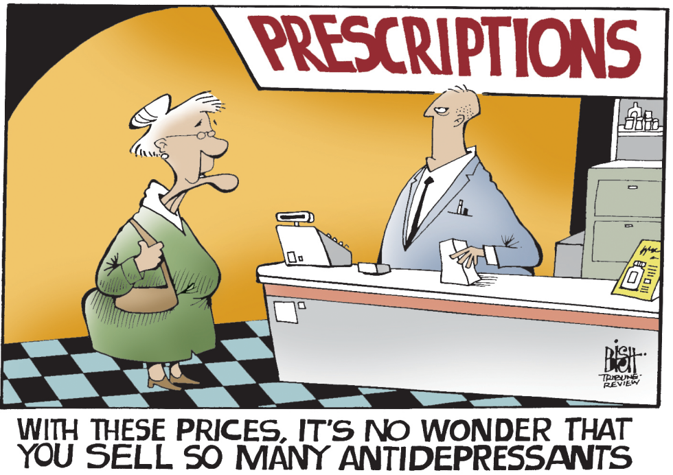 PRESCRIPTION COSTS, COLOR