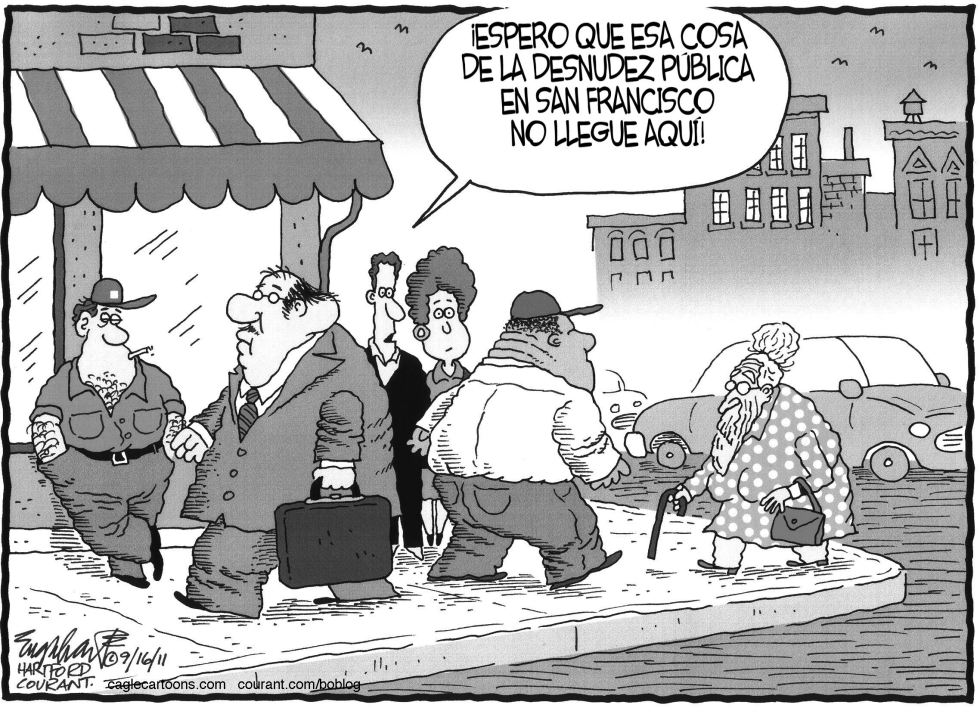  DESNUDEZ EN SAN FRANCISCO by Bob Englehart