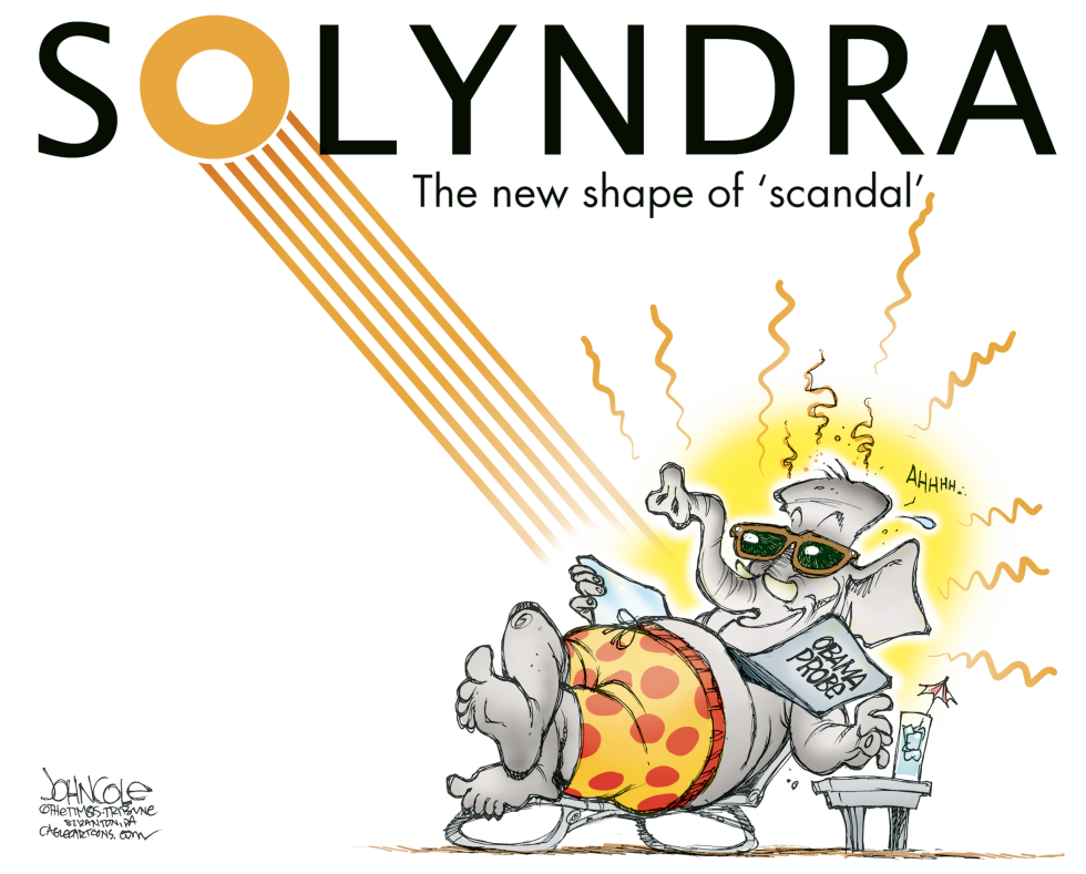  SOLYNDRA SUNBATHER by John Cole