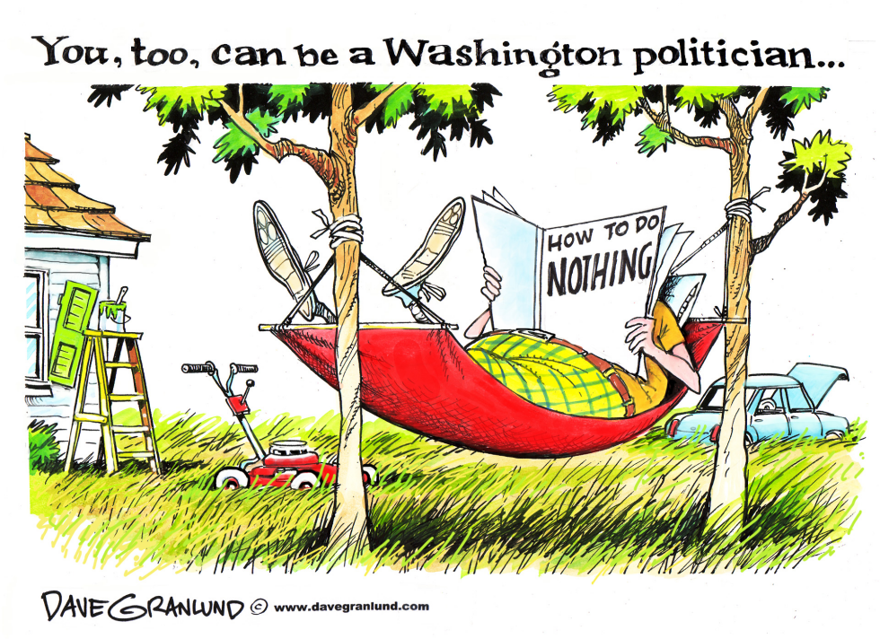 Do-nothing politicians