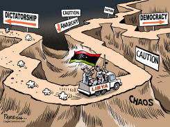LIBYA'S JOURNEY  by Paresh Nath