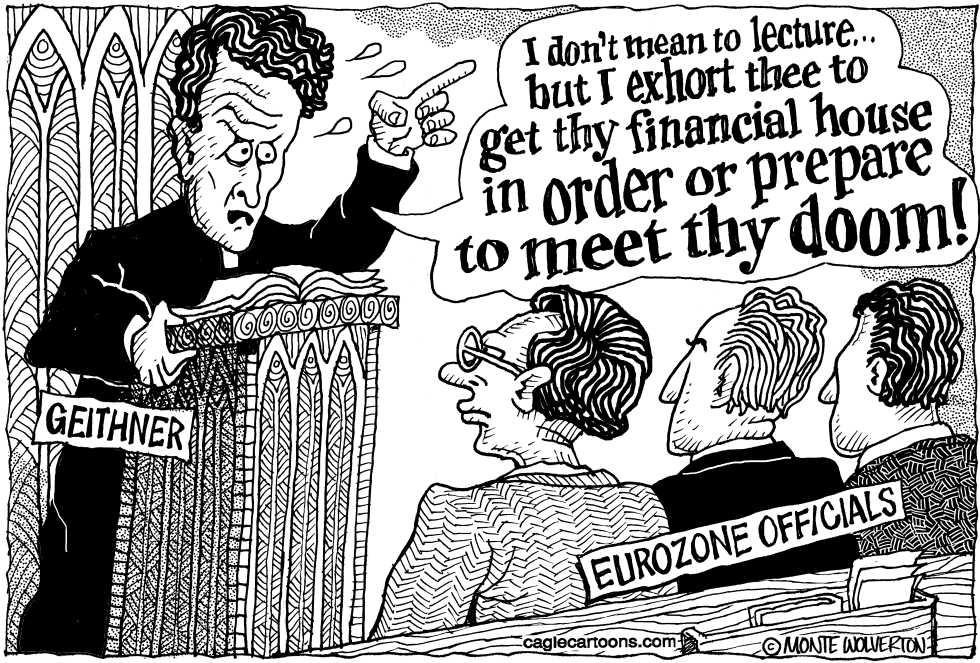 Geithner Preaches to Eurozone