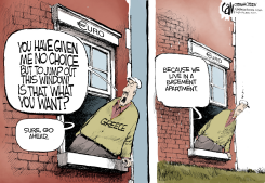 GREECE EURO  by Cam Cardow