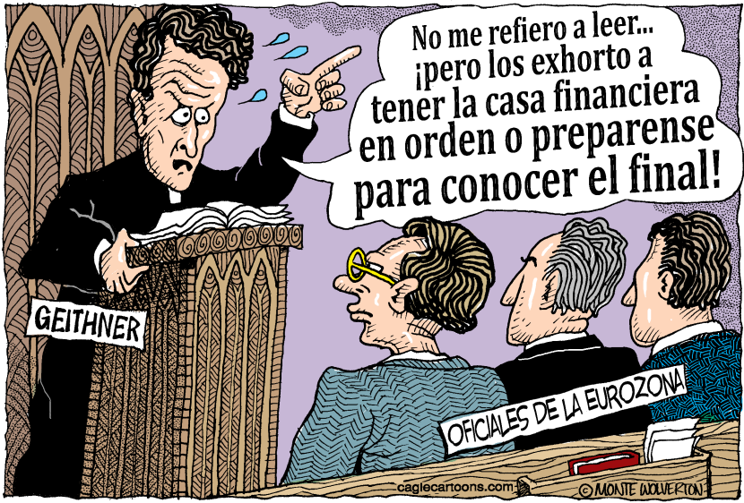 Geithner predica en la Eurozona / COLOR