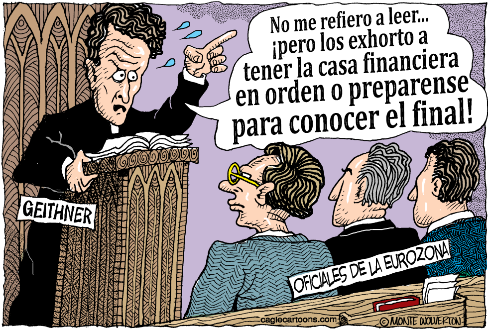 Geithner predica en la Eurozona / COLOR