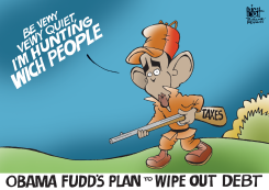 OBAMA FUDD,  by Randy Bish