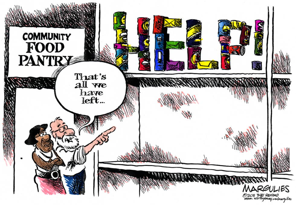 Food pantries color