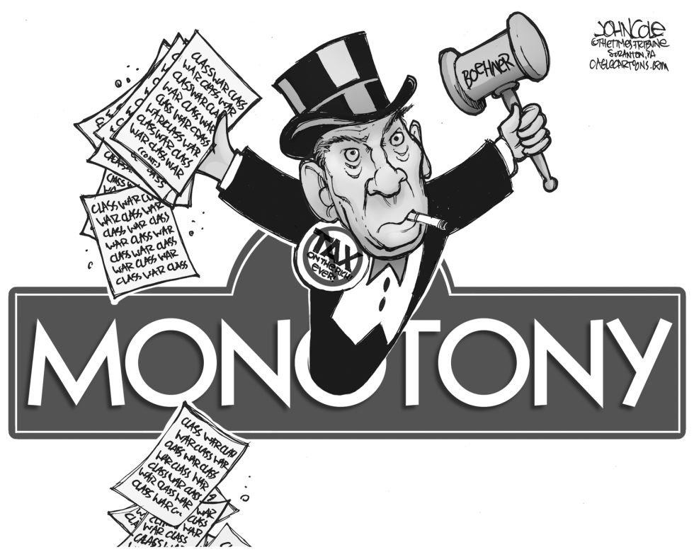 Class War Monotony BW