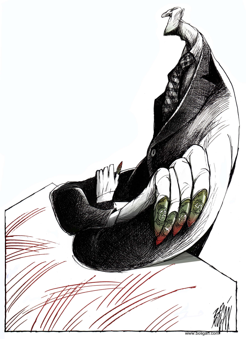 Burocracia y corrupción / COLOR