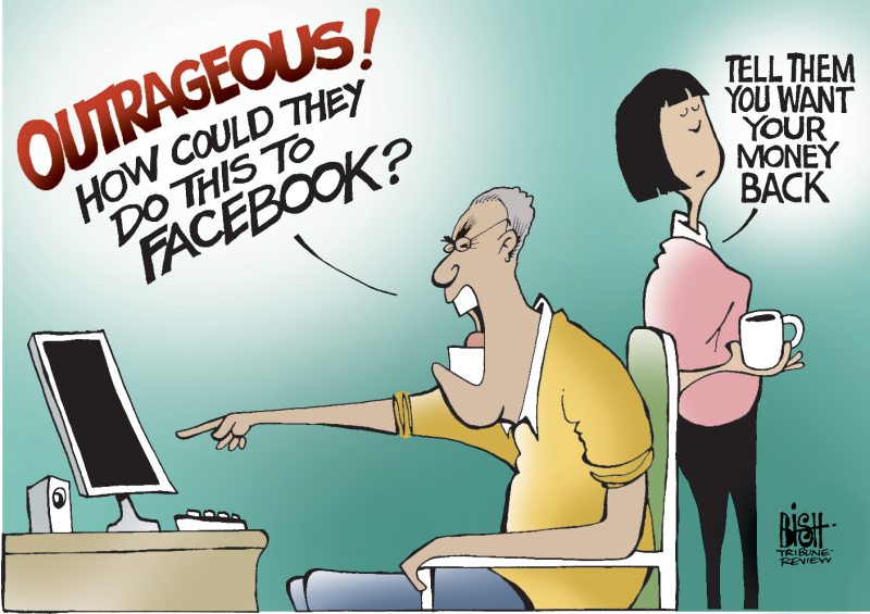 Facebook Changes Cartoons