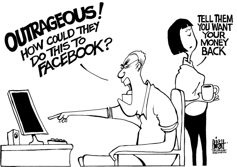 FACEBOOK CHANGES, B/W