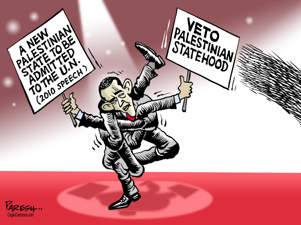  OBAMA ON PALESTINE by Paresh Nath