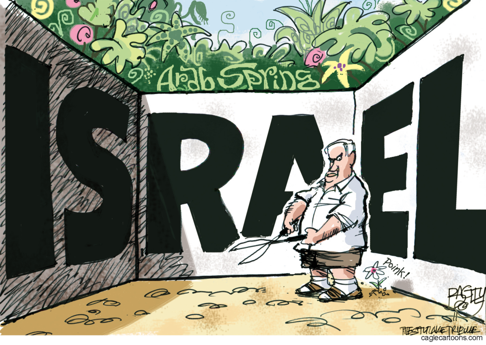  PRUNING PALESTINE by Pat Bagley