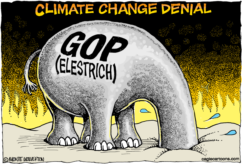  GOP CLIMATE CHANGE DENIAL by Wolverton