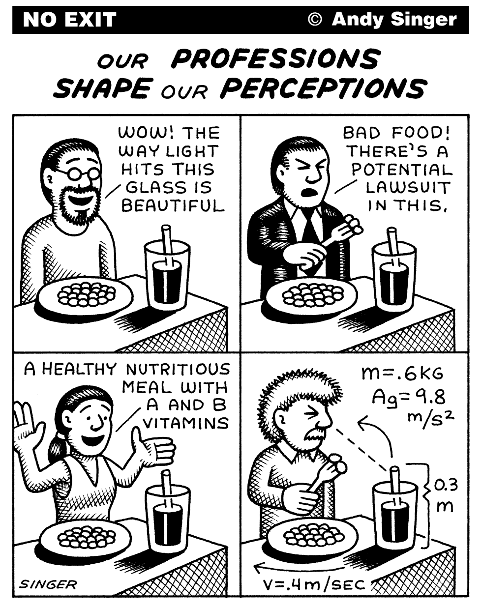 Professions Shape Perceptions