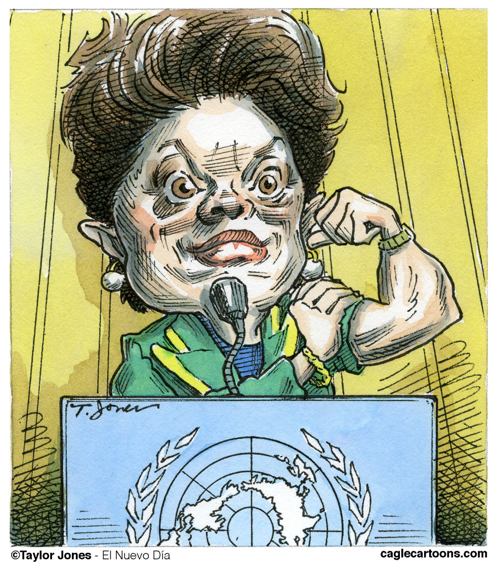  BRAZILIAN PRESIDENT DILMA ROUSSEFF  by Taylor Jones